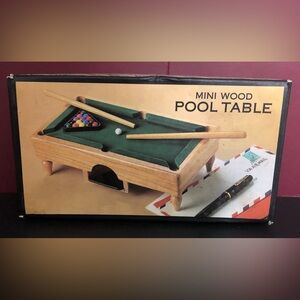 Desktop Wood mini Pool Table